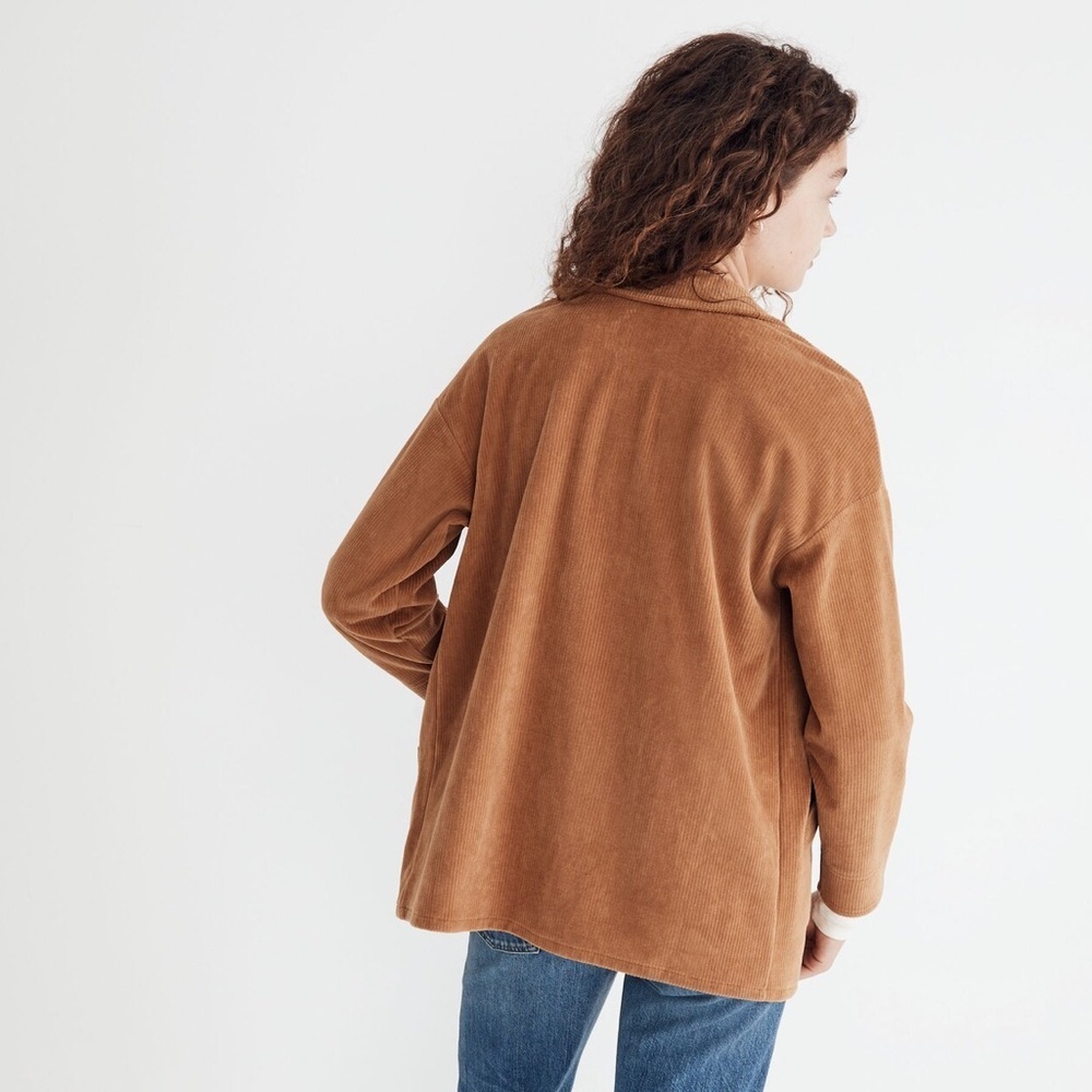 Madewell Knit Corduroy Redford Blazer XXS Brown Jacket - Picture 4 of 7